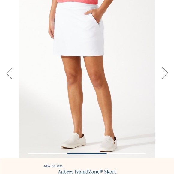 Tommy Bahama white skort nwt - Picture 2 of 3